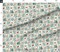 Sage Quilt Topper Hedgehog Whimsical Woodland Forest Animals Wholecloth Green Cheater Quilt Patchwork Custom Printed Fabric by Spoonflower Various Fabrics by the Yard or Fat Quarter